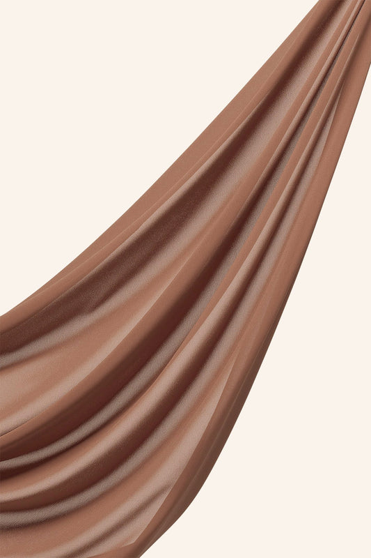 Everyday Chiffon Hijab - Chestnut