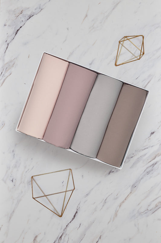 Chiffon Neutrals Palette - Cool (Rectangle)