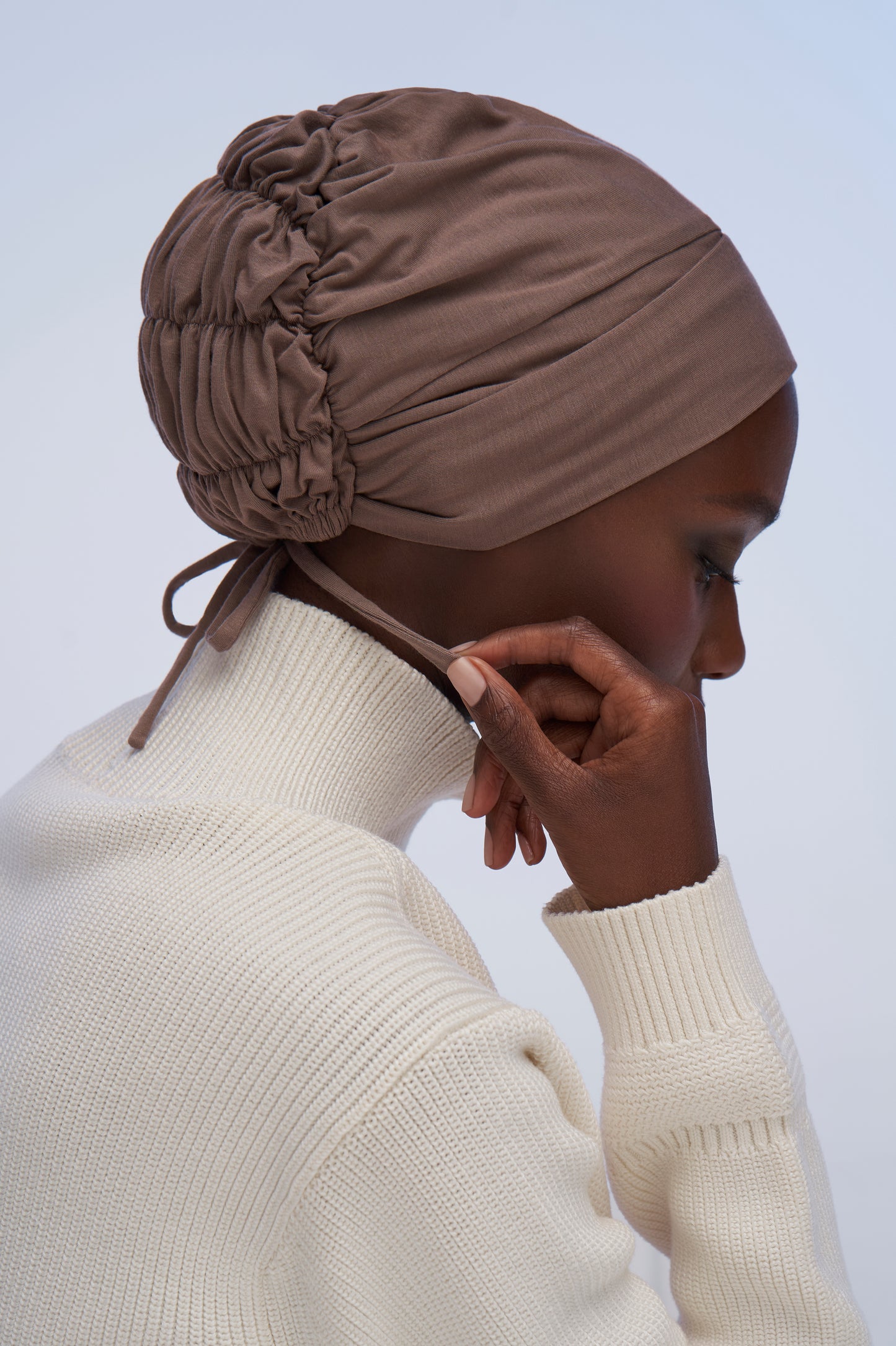 Criss–Cross Underscarf - Mushroom