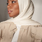 Premium Jersey Hijab - Ivory