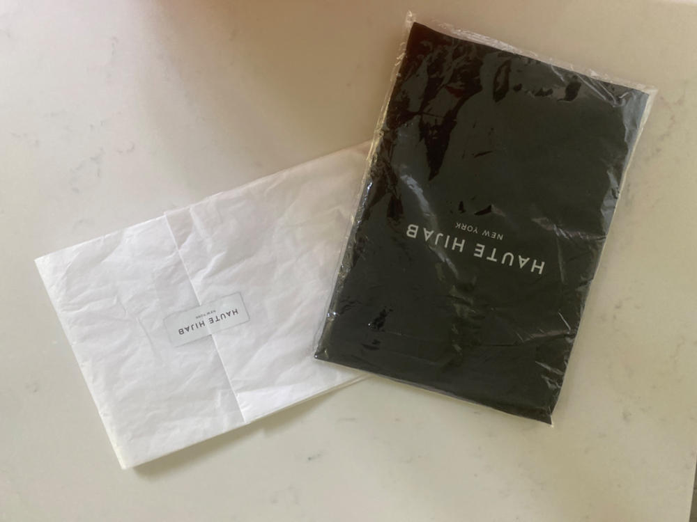 Everyday Chiffon Hijab - Black - Customer Photo From Danish K.