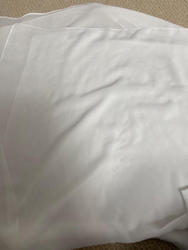 Everyday Chiffon Hijab - Winter White - Customer Photo From Byambasaikhan S.