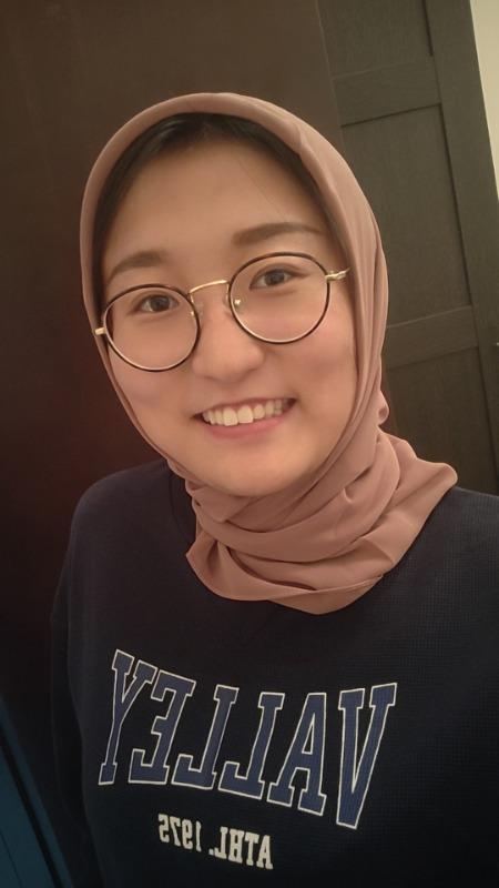 Everyday Chiffon Hijab - Chestnut - Customer Photo From Luo L.