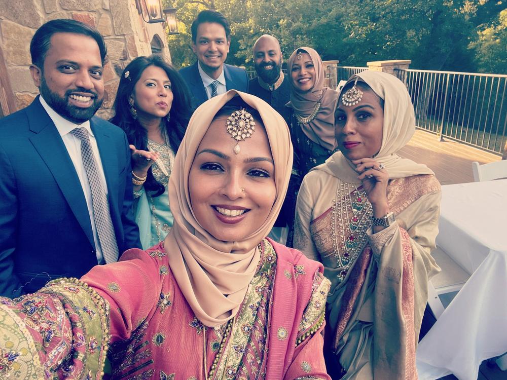 Perfect Satin Hijab - Champagne - Customer Photo From Sufia H.