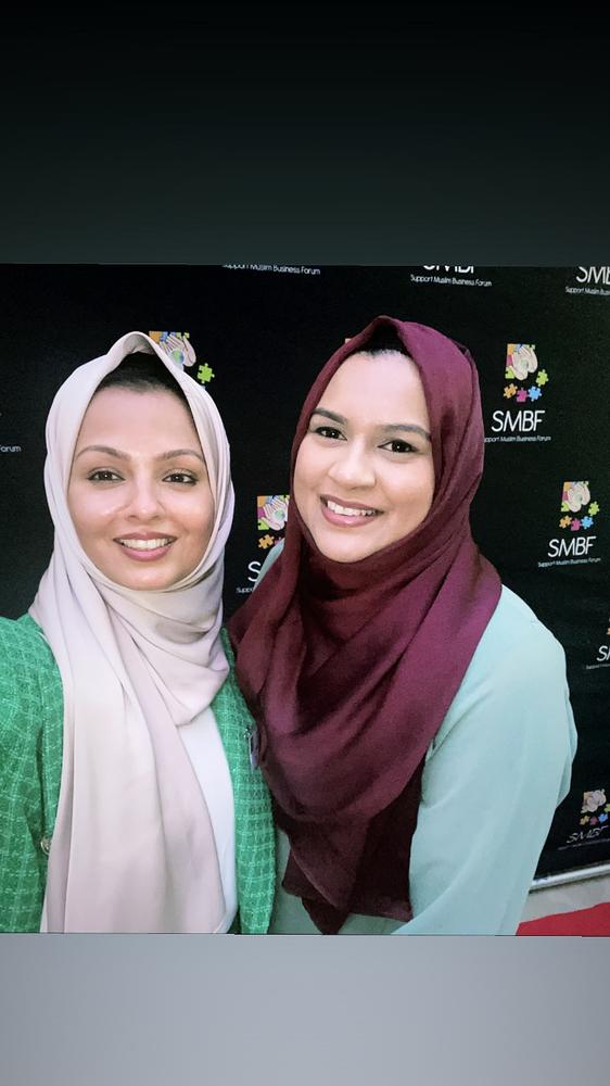 Perfect Satin Hijab - Champagne - Customer Photo From Sufia H.