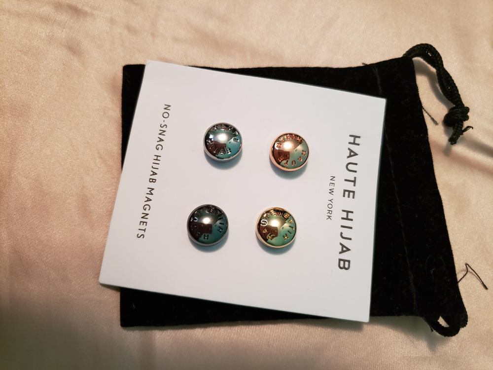 No–Snag Hijab Magnets - 4–pack - Customer Photo From Danielle M.
