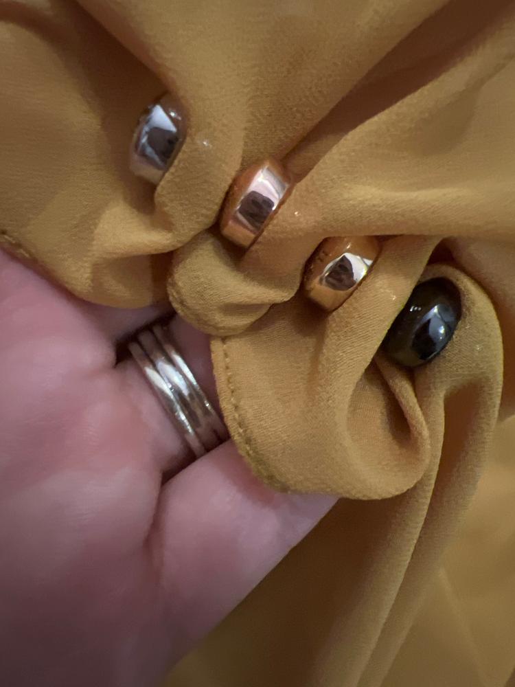 No–Snag Hijab Magnets - 4–pack - Customer Photo From Abby