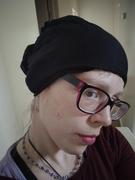 Haute Hijab Silk-Blend Satin Underscarf - Black Review