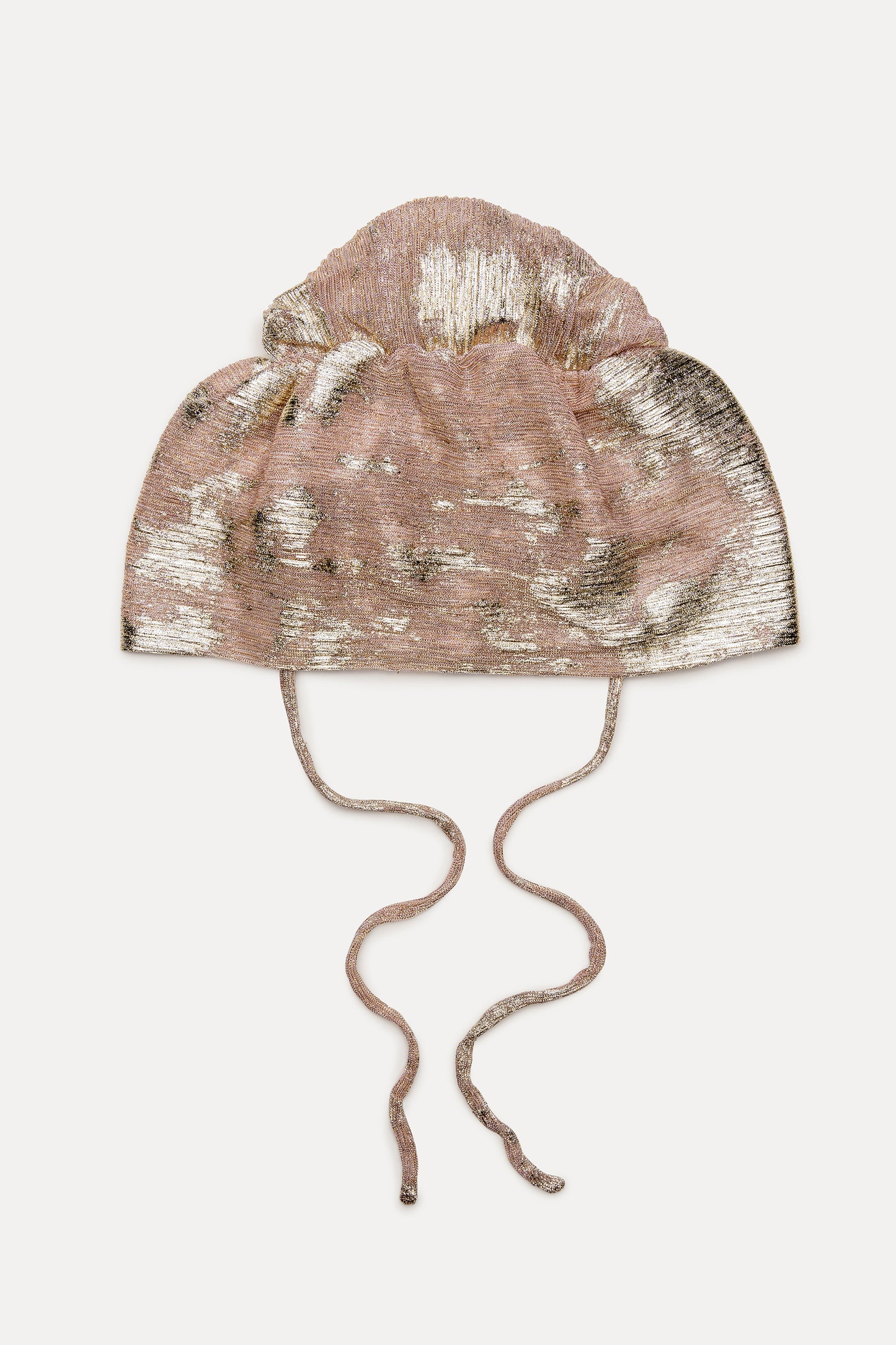 Metallic Underscarf - Brushed Platinum