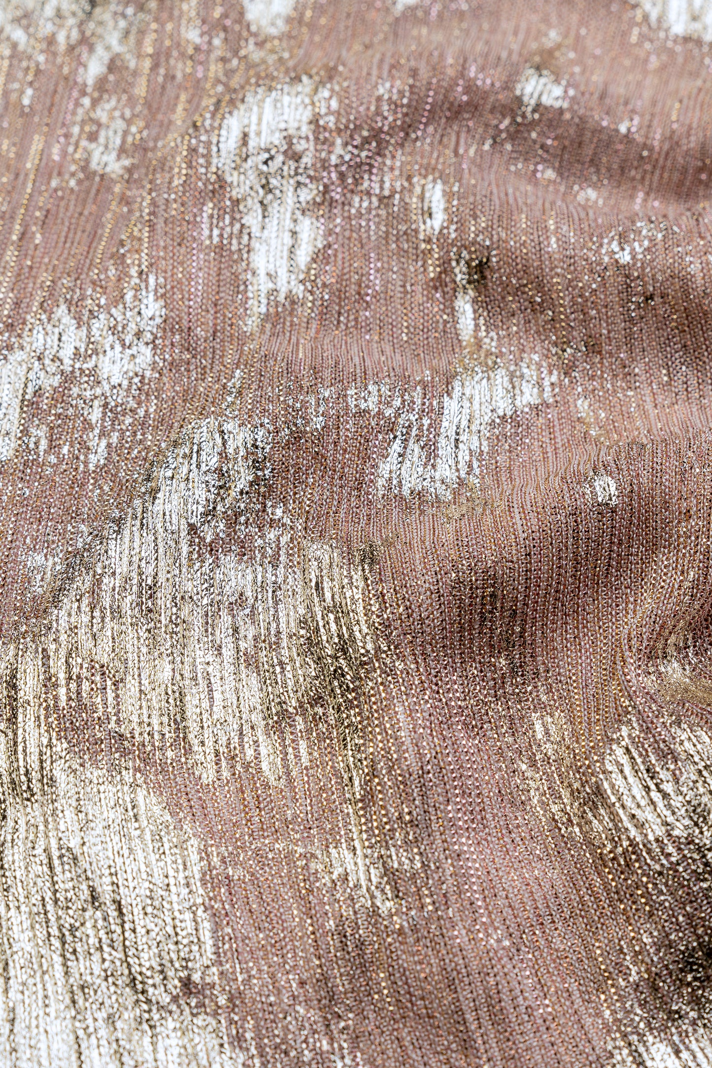 Metallic Underscarf - Brushed Platinum