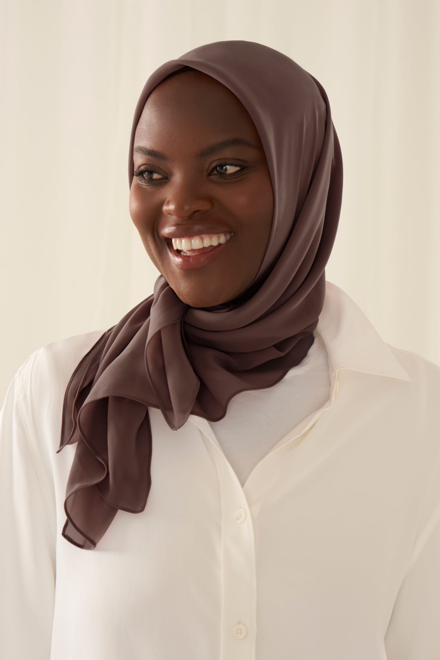 Everyday Chiffon Hijab - Cocoa