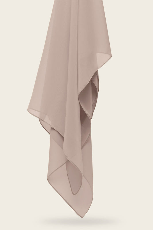 Everyday Chiffon Hijab - Light Mink