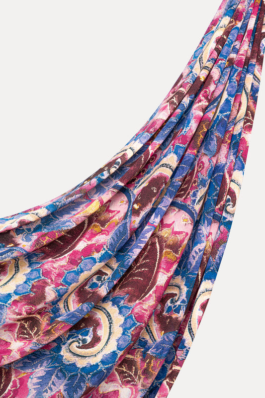 Raspberry Swirl Hijab