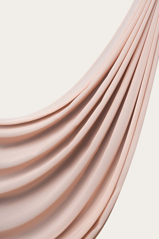Recycled Chiffon Hijab - Dusty Mauve