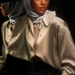 Perfect Satin Hijab - Silver
