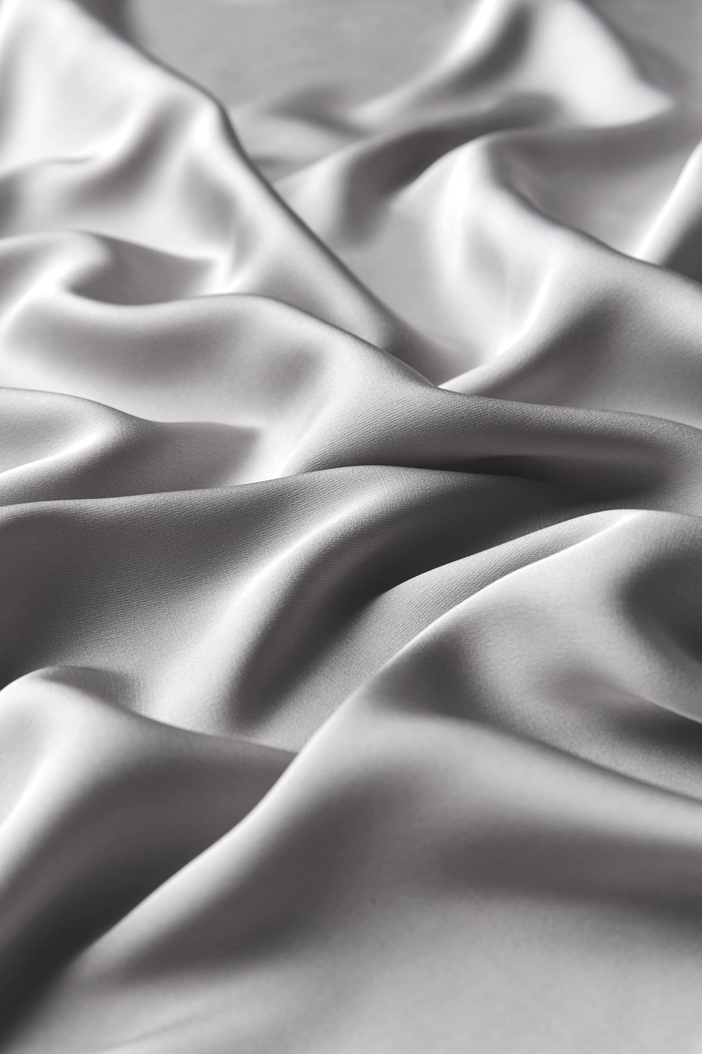 Perfect Satin Hijab - Silver